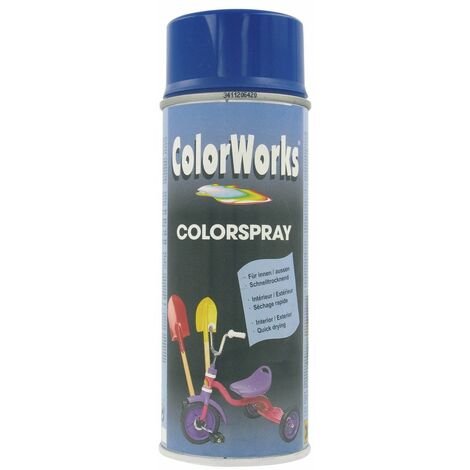 Peinture Brillante Aérosol 400ml Br Bleu Out
