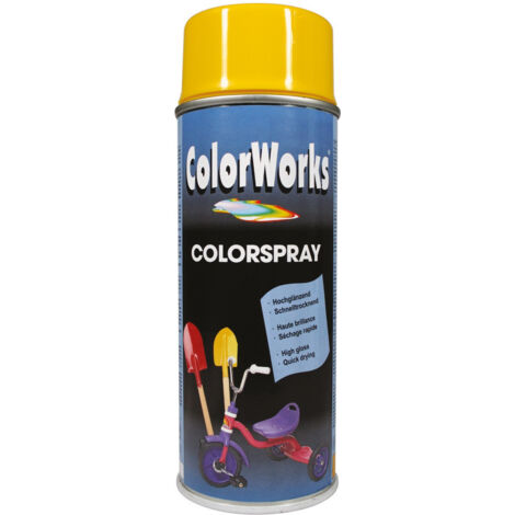 Peinture Brillante Aérosol 400ml Br Jaun Col