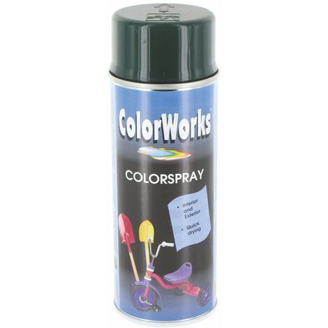 Peinture Brillante Aérosol 400ml Br Vert Fon