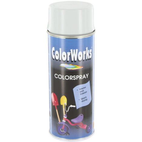 Peinture Brillante Aérosol 400ml  Gris Clair