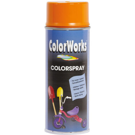 Peinture brillante aérosol 400ml      orange