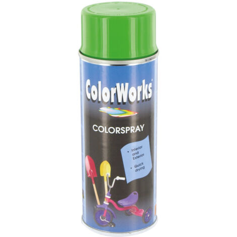 Peinture brillante aérosol 400ml vert prairi