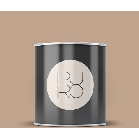 Peinture brun apaisant mat moderne et résistante Peinture satinée facile à appliquer Peinture PURO Premium C7018 1L