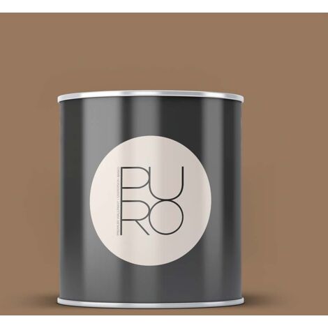 Peinture brun apaisant mat moderne et résistante Peinture satinée facile à appliquer Peinture PURO Premium C7020 1L