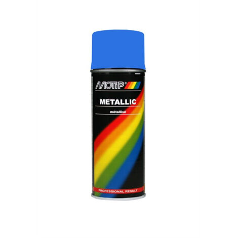 Peinture carrosserie bleu gris métallisé, Renault J47, 400ml - Motip