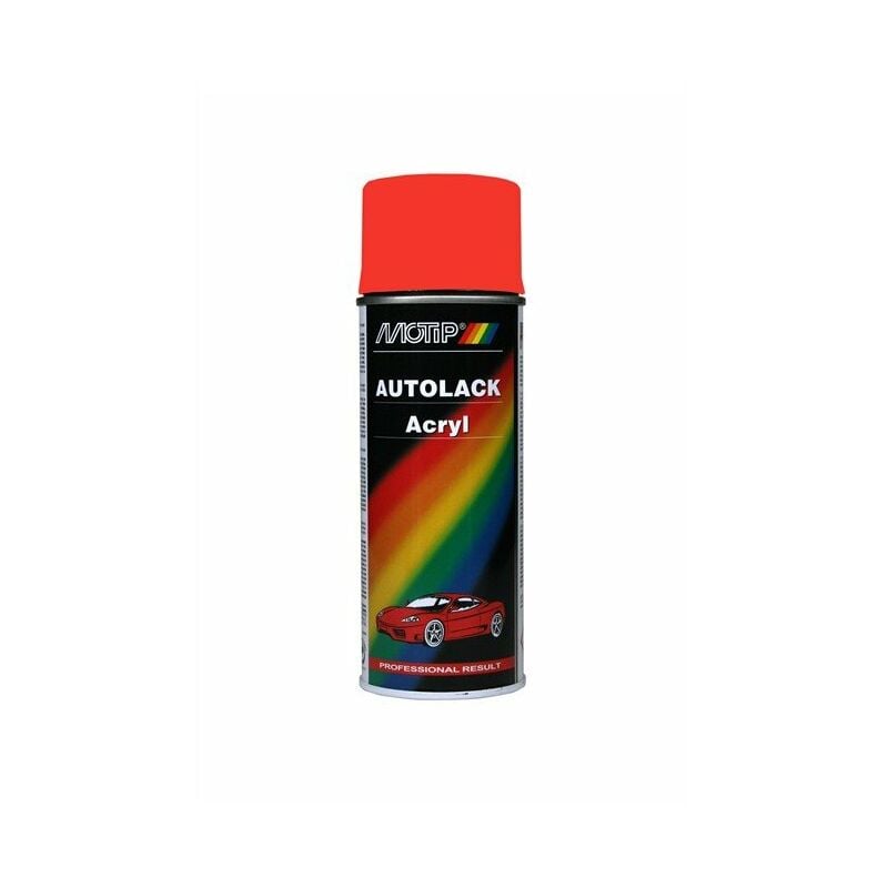 Motip - Peinture carrosserie rouge lucifer, Peugeot ekq, 400ml