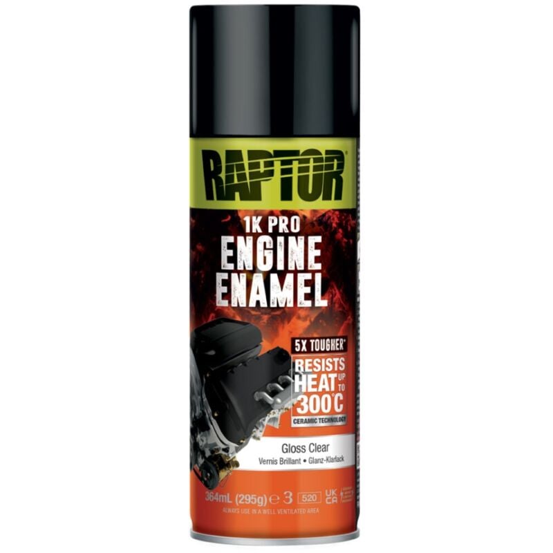 Upol - Peinture céramique moteur 364ml Raptor