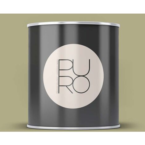 Peinture citron vert mat moderne et résistante Peinture satinée facile à appliquer Peinture PURO Premium C6009 1L
