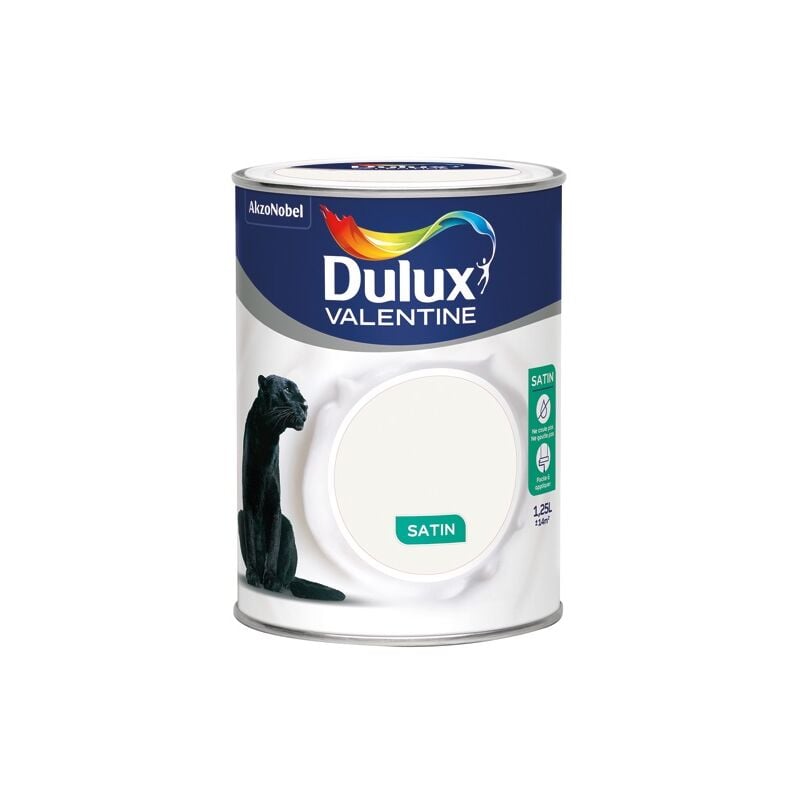Dulux Valentine - Valentine crème de couleur 1.25l blanc
