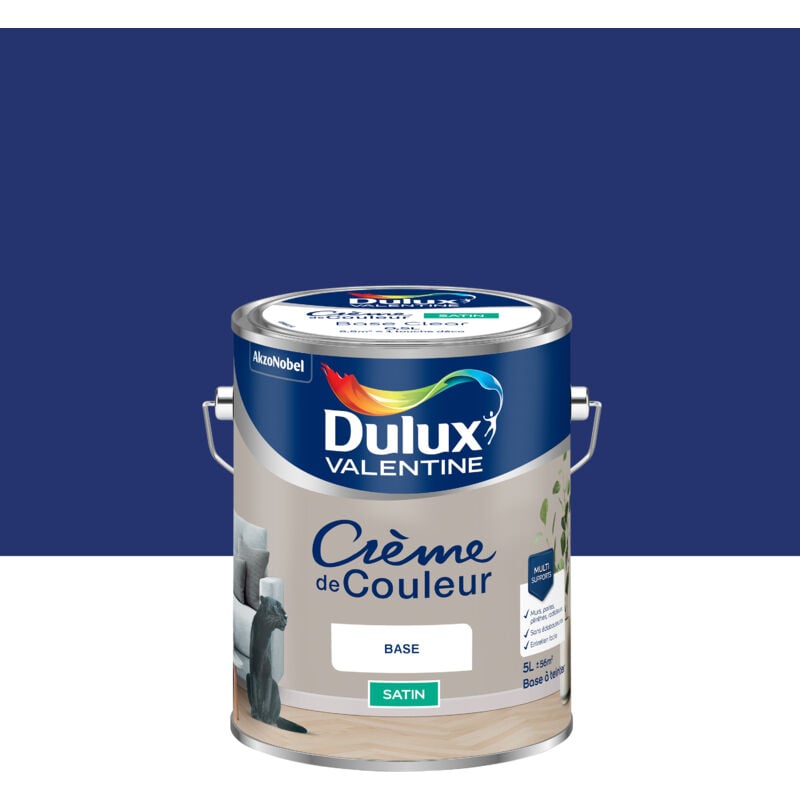 Peinture Crème De Couleur Satin Éclipse 5L - Dulux Valentine