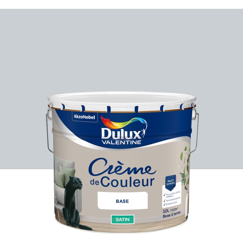 Dulux Valentine - Peinture Crème De Couleur Satin Hammam 10L