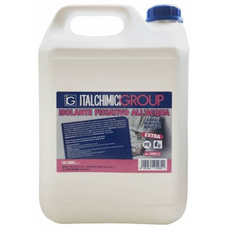 Peinture d&39ancrage isolante acrylique supplA mentaire 5 lt pour murs et murs
