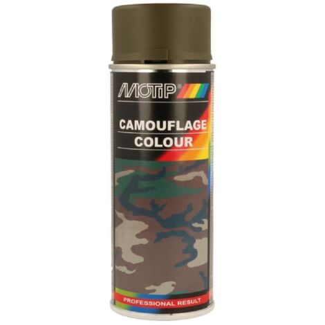 Peinture De Camouflage Ral9021 - 400 Ml Motip