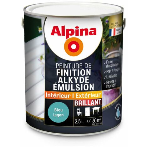 Peinture de finition alkyde brillant 2.5L