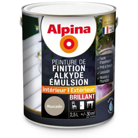 Peinture de finition alkyde brillant 2.5L