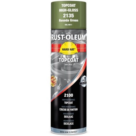Peinture de finition Hard Hat - RUST-OLEUM - Vert résada ral 6011