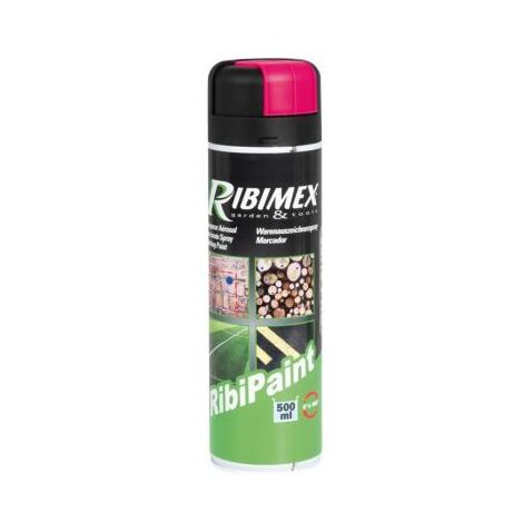 Peinture de marquage en bombe rouge fluo 500 ml