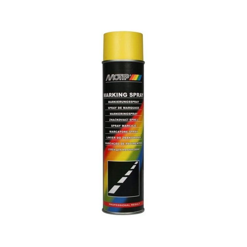 Peinture de marquage jaune Motip 000031