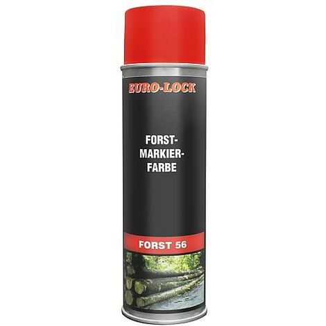 Peinture de marquage orange fluo EURO-LOCK LOS 5603 bombe aérosol 500ml