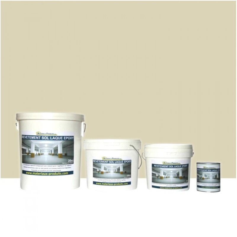 Matpro - Peinture laque Epoxy Sol et Mur - 1 Kg Ivoire