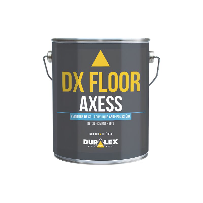 Peinture de sol pro Duralex dx floor axess adhérence extrême, anti-poussière, séchage rapide Nuancier sol: gris clair perle ral 7035
