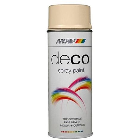 Peinture Deco Ral 1015 Ivoire Clair Brillant Spray 400ml Motip