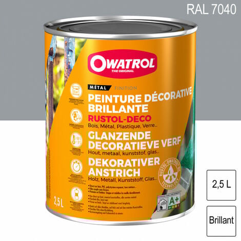 RUSTOL DECO BRILLANT  Owatrol -  Peinture antirouille décorative