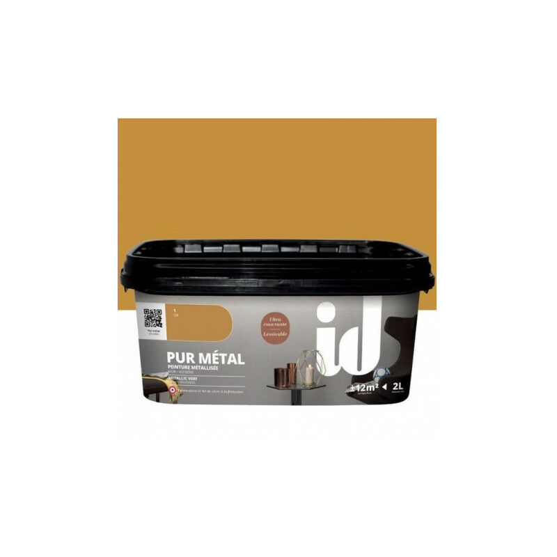 Peinture id Pur métal 2 litres cuivre - id