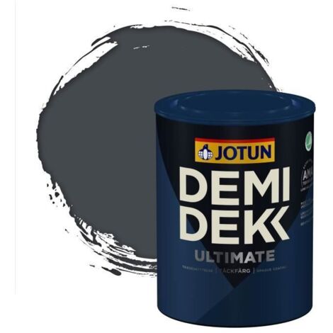 Peinture - DEMI DEKK ULTIMATE - Satinée - Gris Graphite - 0,75L