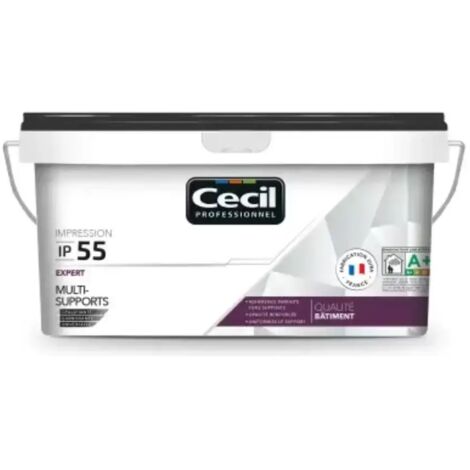 Peinture d'impression CÉCIL IP 55 Blanc 2,5 L