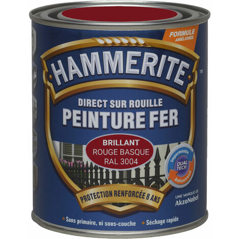 Satinée Noir 0,75 L - Hammerite