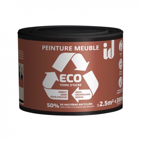 Peinture ECO pour boiseries et meubles - terre d'ocre 300ml - ID PARIS