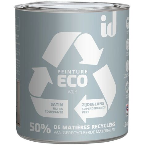 PEINTURE ECO RESPECTUEUSE  SATIN AZUR 2L - ID Paris