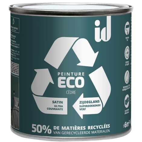PEINTURE ECO RESPECTUEUSE  SATIN CEDRE 500ML - ID Paris
