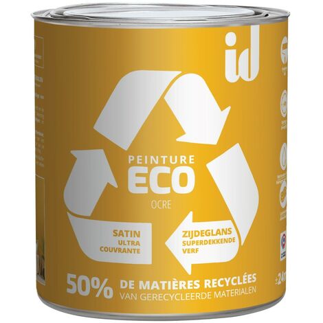 PEINTURE ECO RESPECTUEUSE  SATIN OCRE 2L - ID Paris