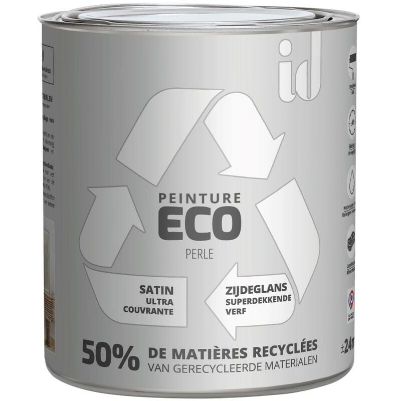 Peinture eco respectueuse satin perle 2L Id Paris