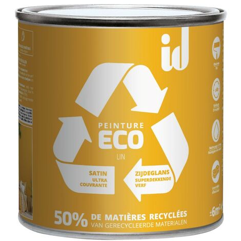 PEINTURE ECO RESPECTUEUSE SATIN OCRE 500ML - ID Paris