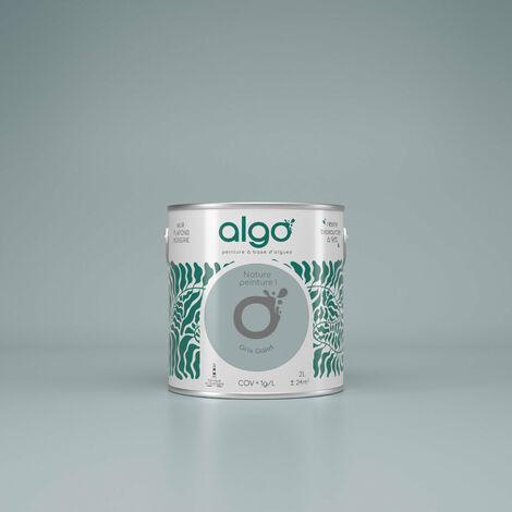 Peinture écologique Algo - Gris Galet - 5L / Mat