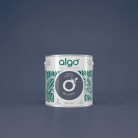 Peinture écologique Algo - Mat - Bleu Ombre - 5L