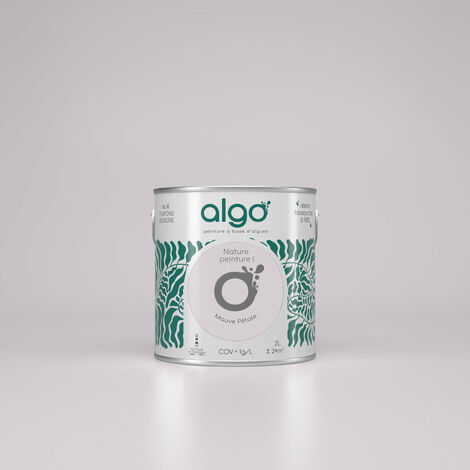 Peinture écologique Algo - Mat - Mauve Pétale - 5L