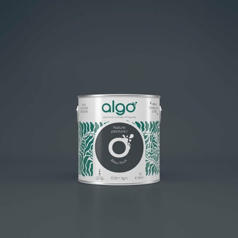 Peinture écologique Algo - Satin - Bleu Nuit - 0.5L