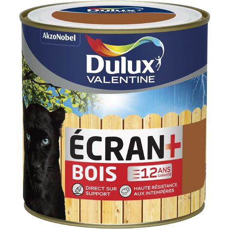 Peinture Ecran+ Bois Satin Teck 0,5 L - Dulux Valentine