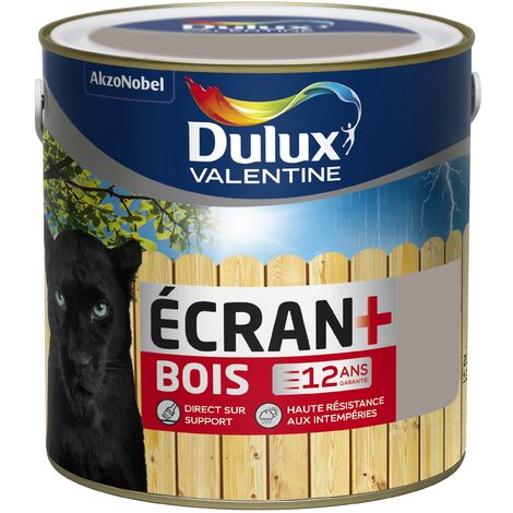 Peinture Ecran+ Bois Satin Terre Cendrée 2 L - Dulux Valentine