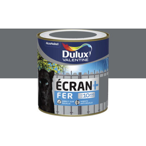 Peinture Ecran Fer Brillant 0.5l Anthracite - Dulux Valentine