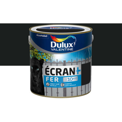 Peinture Ecran Fer Mat 2l Noir - Dulux Valentine