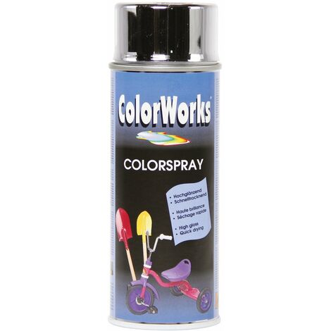 Peinture Effet Chromé Aérosol 400ml Chrome Arge