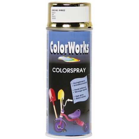 Peinture Effet Chromé Aérosol 400ml Chrome Or