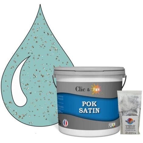 Peinture Effet Pailleté pour Murs & Plafonds - POK PAILLETTE - 5L - Miami Beach