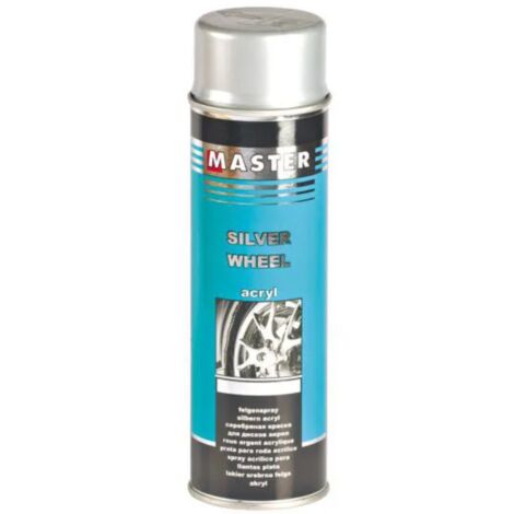 PEINTURE EN Aérosol VERNIS ACRYLIQUE POUR JANTES ARGENTÉES Troton