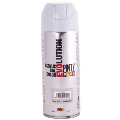 Peinture en Spray PintyPlus Evolution 520cc RAL 7035 Gris Clair Mat